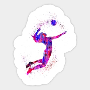 Volleyball girl Sticker